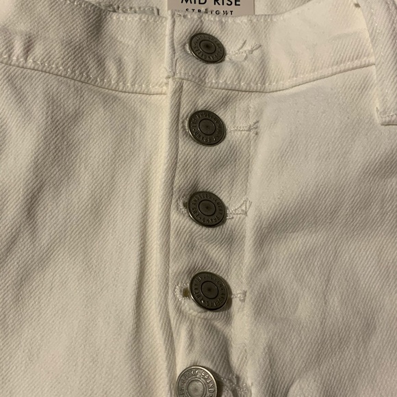 LUCKY BRAND AUTHENTIC JEANS straight leg 31 white - Picture 6 of 11